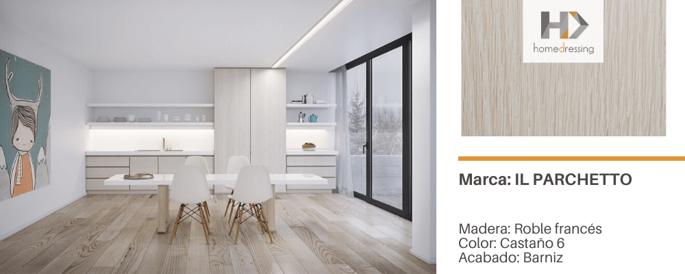 5 comedores en blanco y pisos de madera para inspirarte-Homedressing