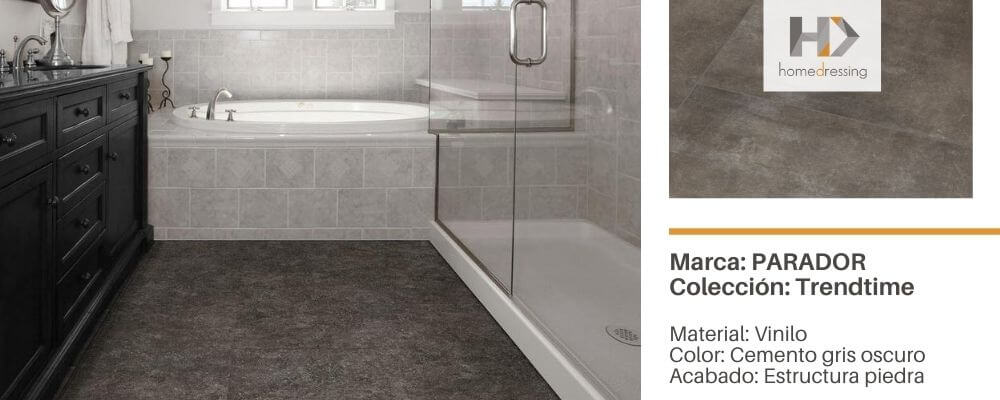 Pisos vinílicos, perfectos para el baño de tu hogar - Blog Homedressing